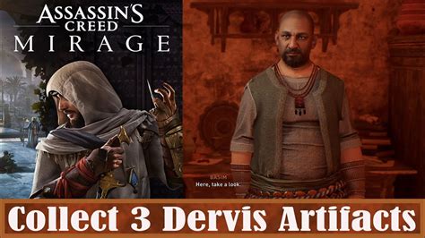 assassin's creed mirage collect artifacts.